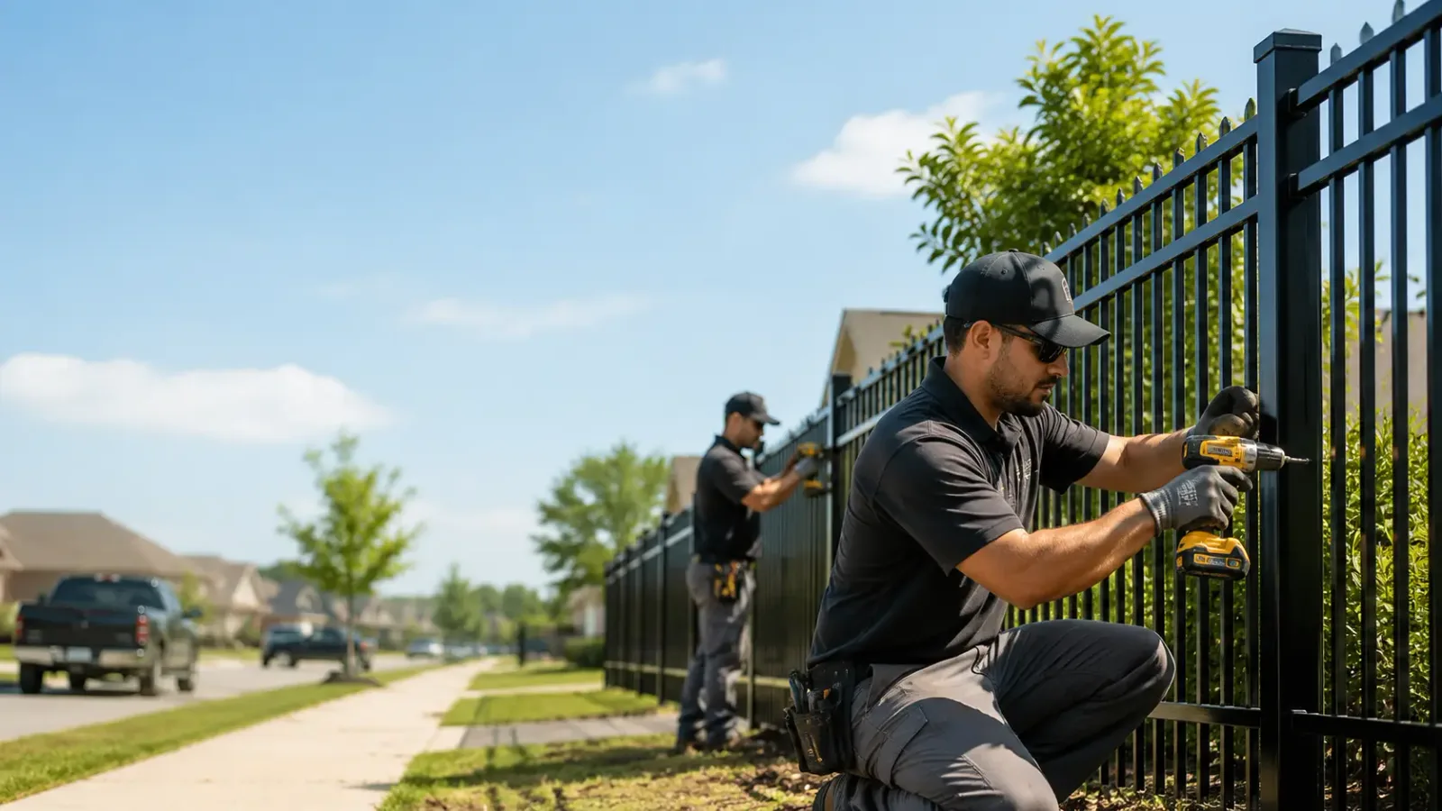Metal Fence Installation in Pleasanton, CA